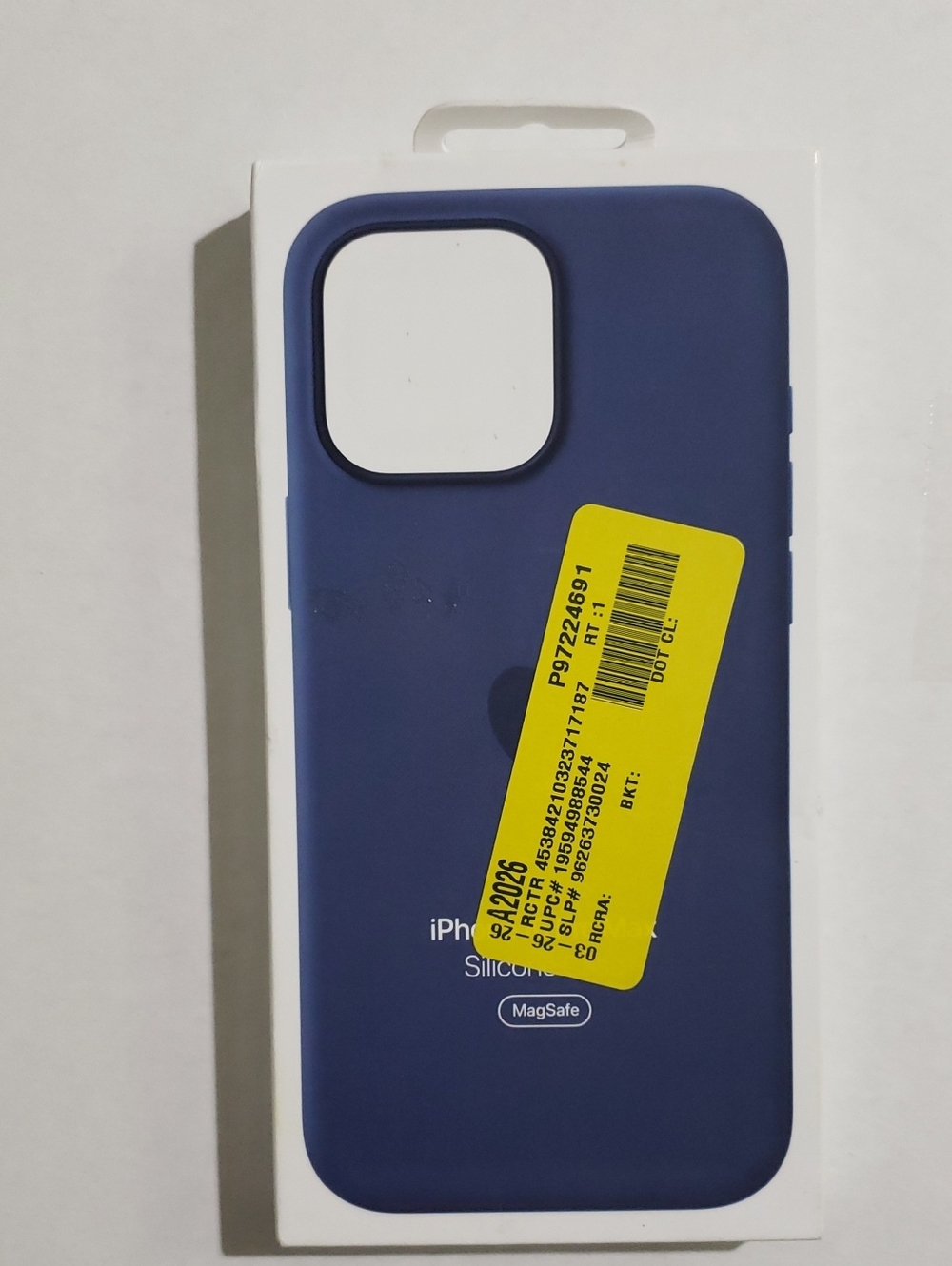 OEM Silicone Case For iPhone 16 Pro Max, With Magsafe, Denim